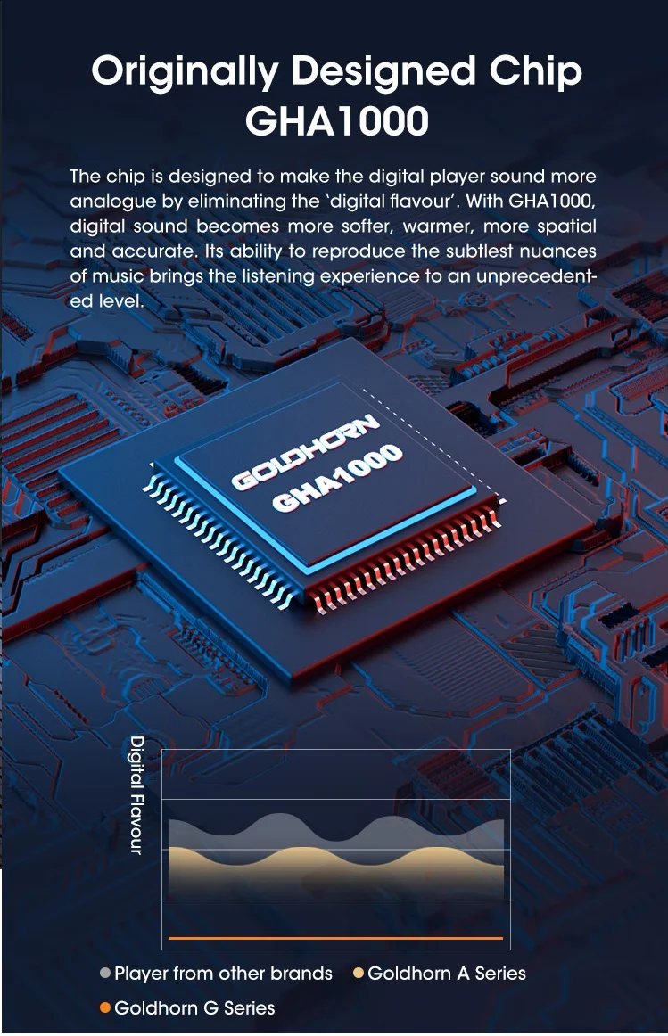 DSP Goldhorn P2 Pro V2 có CPU do chính GH tạo ra