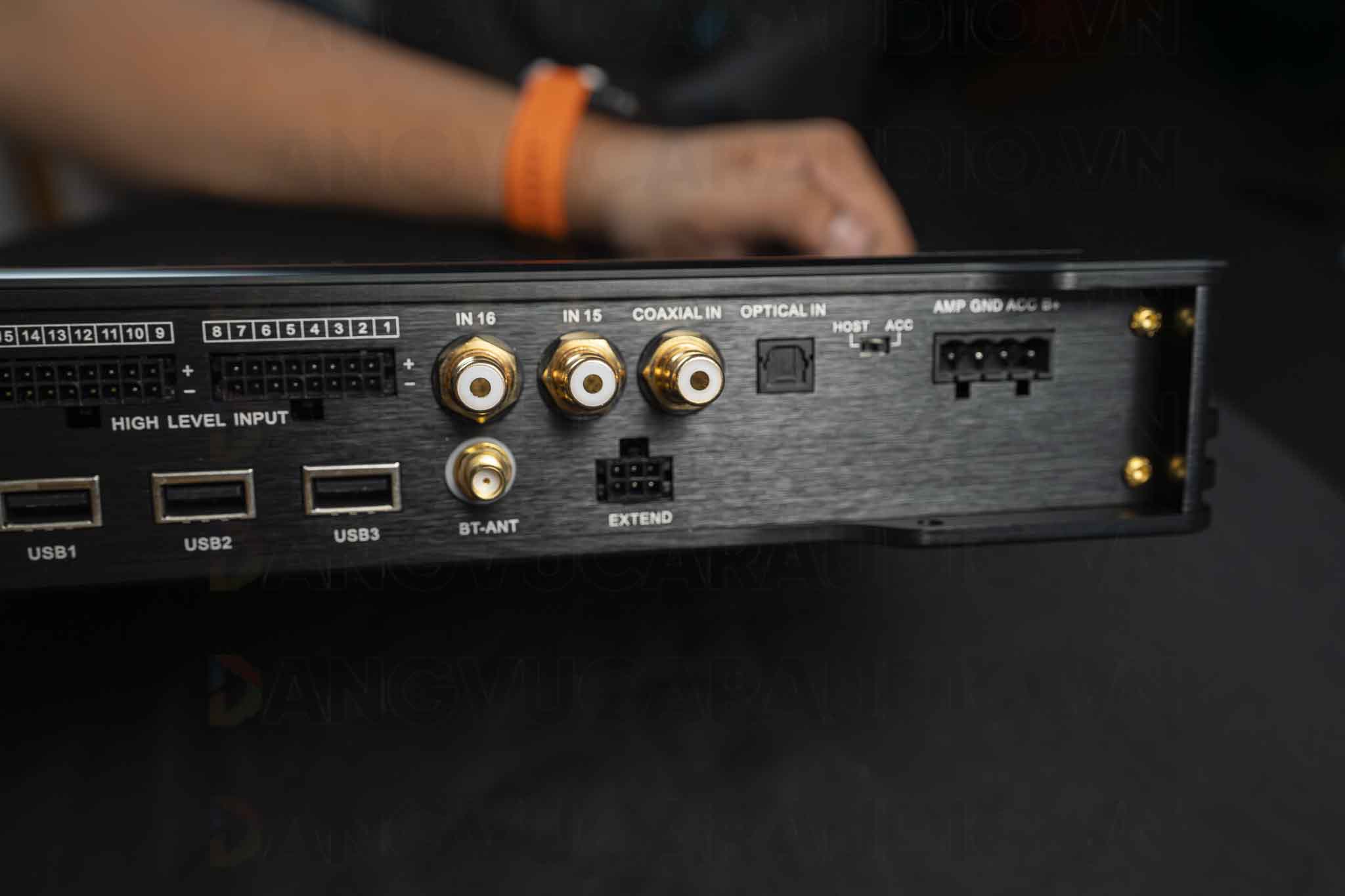 Optical, Coax in trên Goldhorn P5 ULTRA