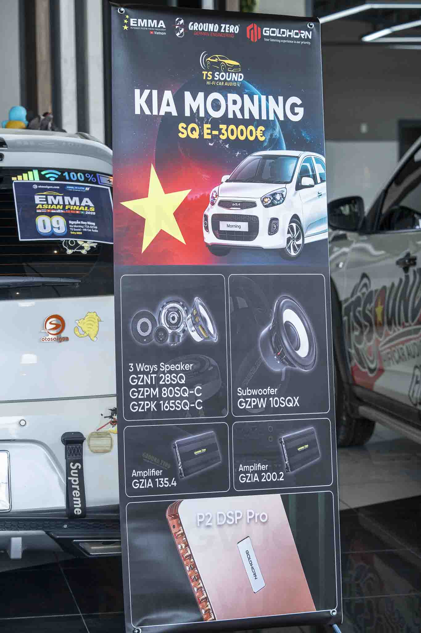 KIA Morning thi phân khúc E 3000 Euro