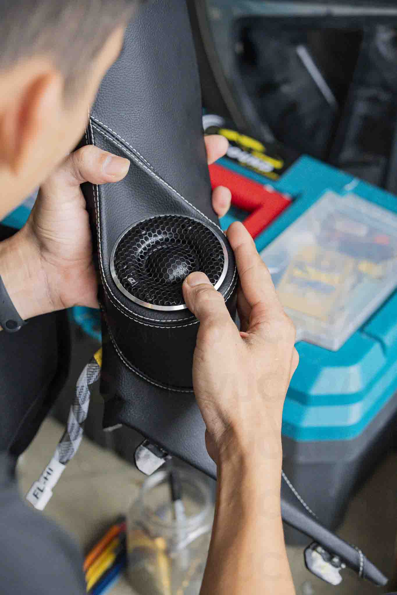 Thi công loa Treble Ground Zero Ultra T-30