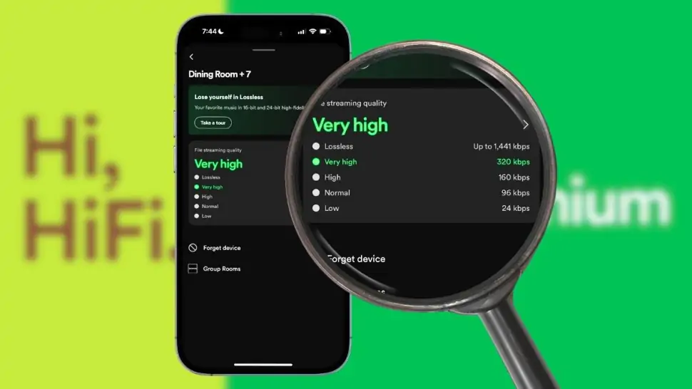 Spotify có chất lượng trung bình nhưng vẫn đáng để sử dụng
