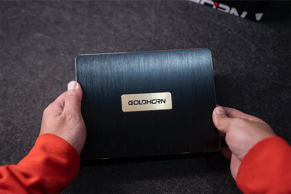 Thiết kế DSP10 toàn bộ là nhôm phay cao cấp