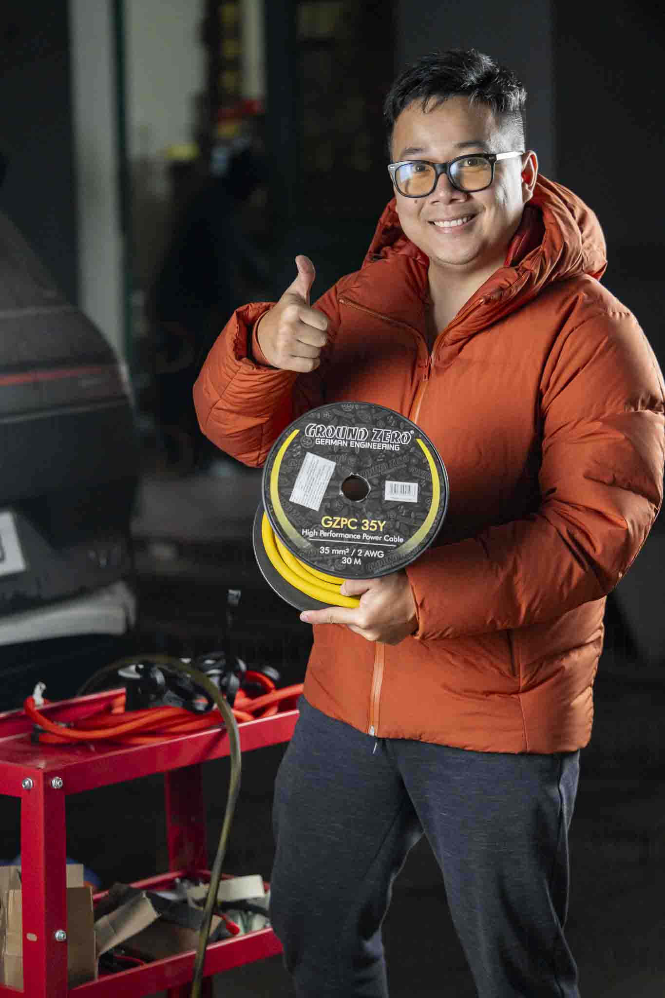 Dây Nguồn Ground Zero 2Ga Đăng Vũ Car Audio