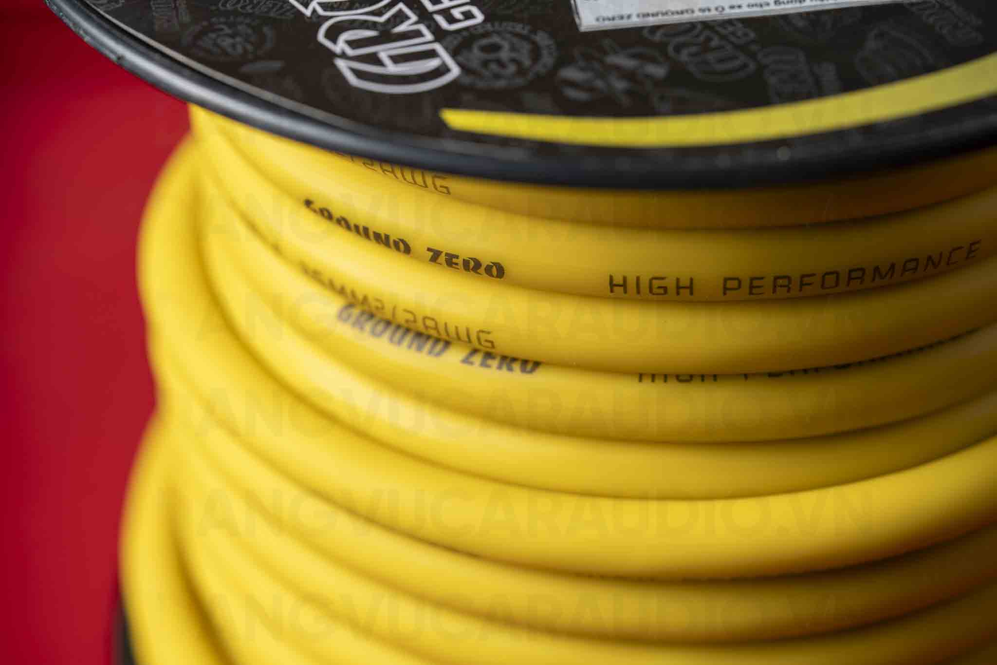 Sợi dây nguồn Ground Zero 2Ga to và dày