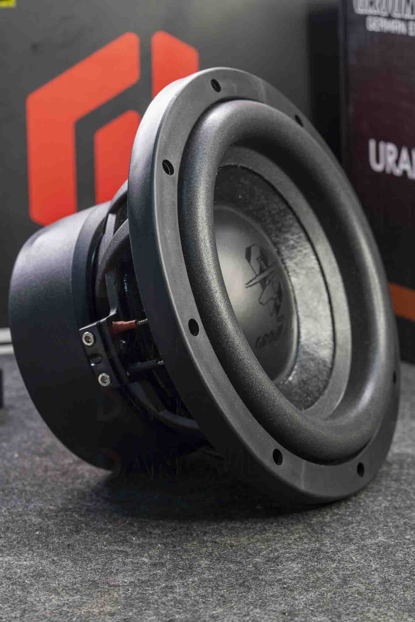 Tổng thể thiết kế loa Ground Zero Uranium 8 inch GZUW 8SQ-D2