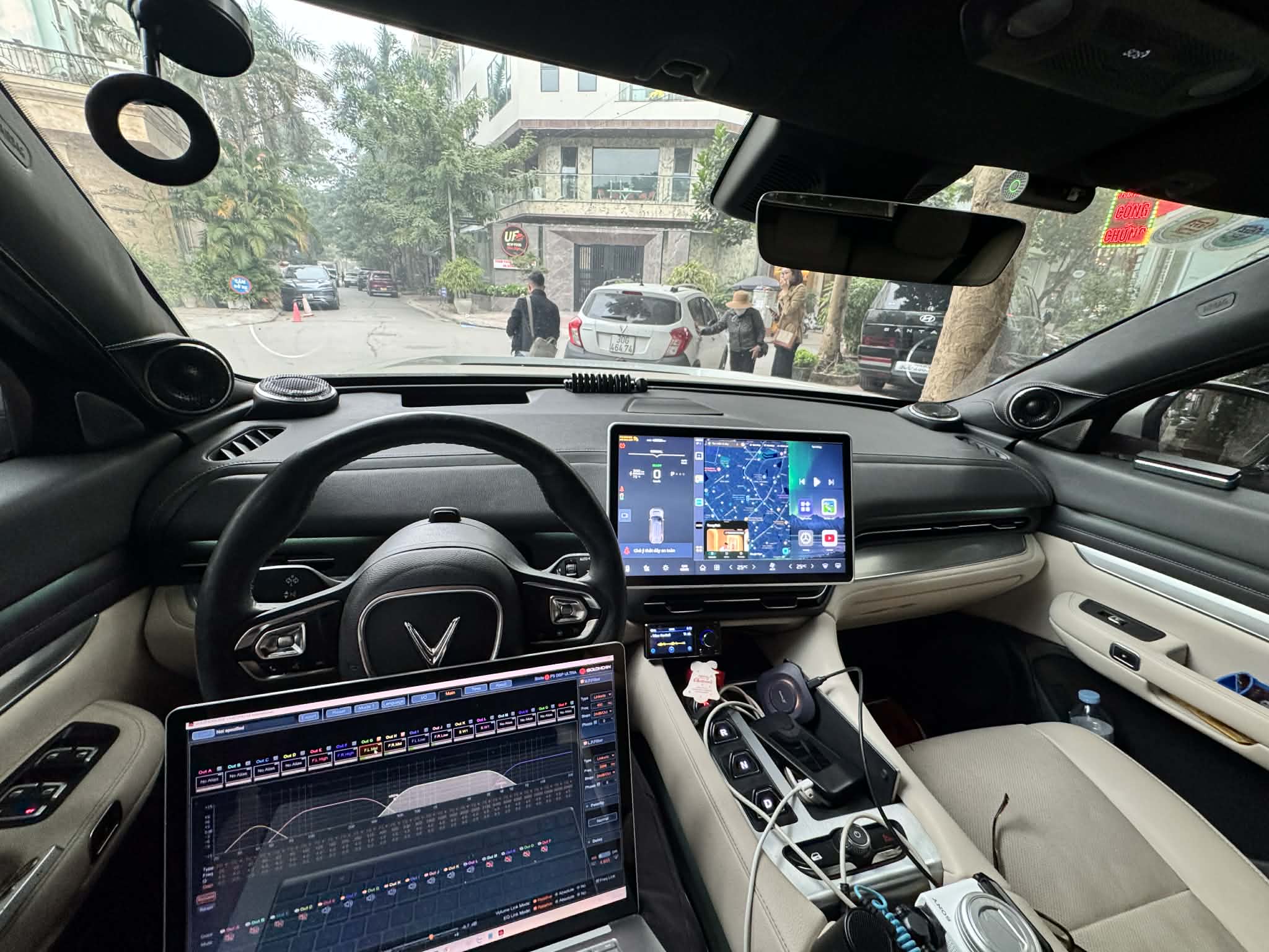 Tunning Trên Vinfast VF9 Đăng Vũ Car Audio