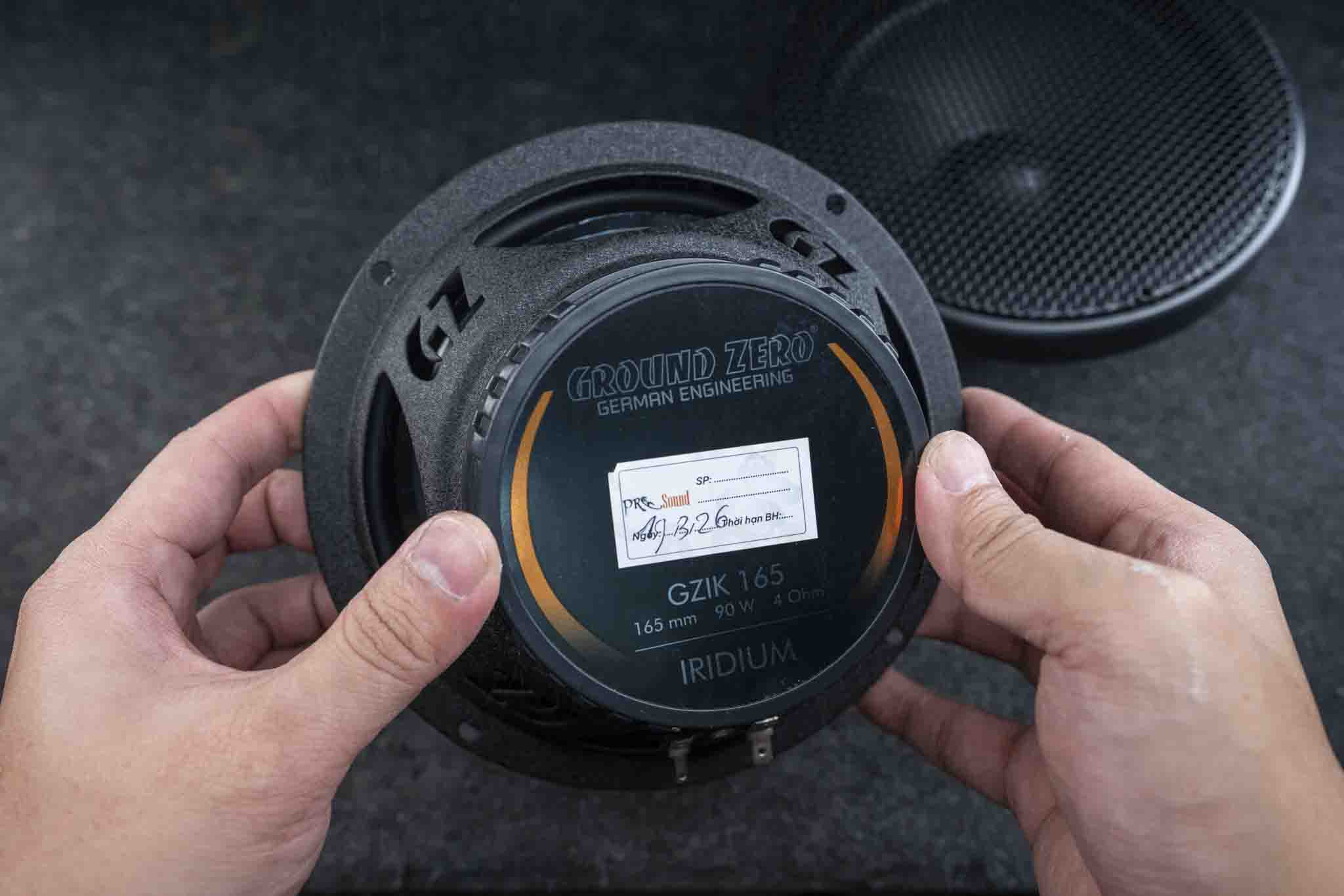 Mặt đáy GZIC 165.2 - Đăng Vũ Car Audio