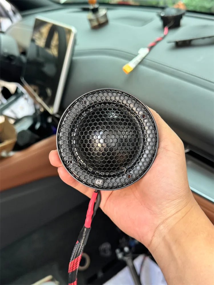 Loa Mid Uranium GZUM 80SQ.đăng Vũ Car Audio