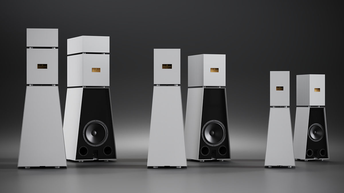 Bộ ba loa chủ động của Goldmund: Gaia, Thetis và Asteria