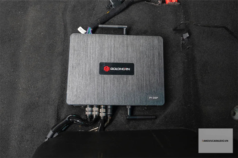 Goldhorn P1 DSP hỗ trợ active 8 kênh RCA riêng biệt
