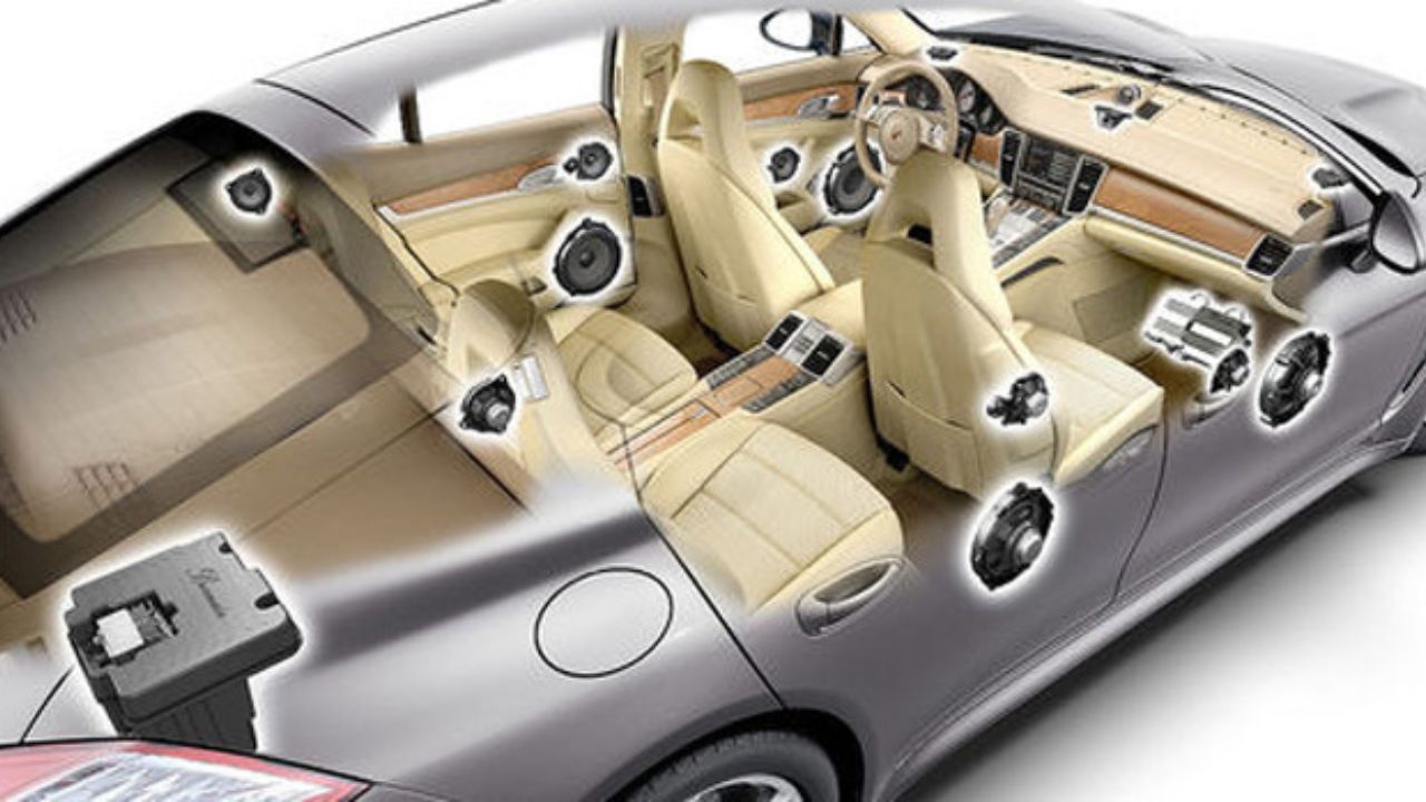 Hệ Thống 16 Loa Burmester Trên Porsche Panamera