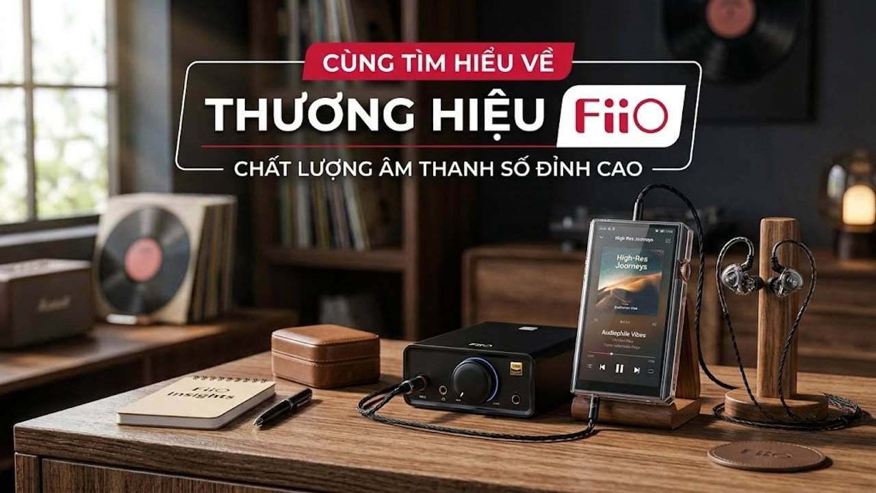 thương hiệu FiiO - "Gã Khổng Lồ" Chiếm Lĩnh Thị Trường Thế Giới Âm Thanh Đến Từ Trung Quốc