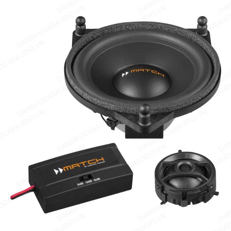 Loa Match 2 Wayt UP C42MB FRT Đăng Vũ Car Audio (2)