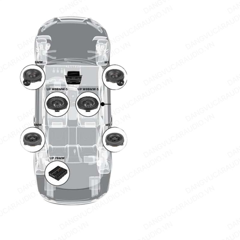 Loa Match Subwoofer MW 8BMW D Đăng Vũ Car Audio (1) Loa Match Subwoofer MW 8BMW D Đăng Vũ Car Audio (1)